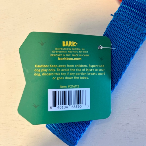 NWT!!! “ULTIMATE SUMMER” toy SET & PET BANDANA by BARK - DOG TOYS - Picture 4 of 14